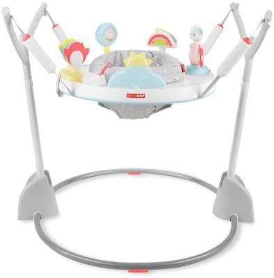 Baby Activity Play Bouncer for Baby Ages 4m+ Silver Lining…