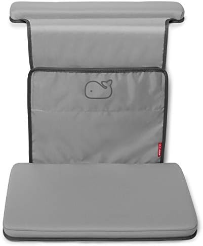 Baby Bath All-in-One Elbow Saver and Kneeler, Moby, Grey
