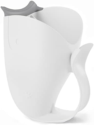 Baby Bath Rinse Cup MOBY Tear-free Waterfall Rinser White Age 0+