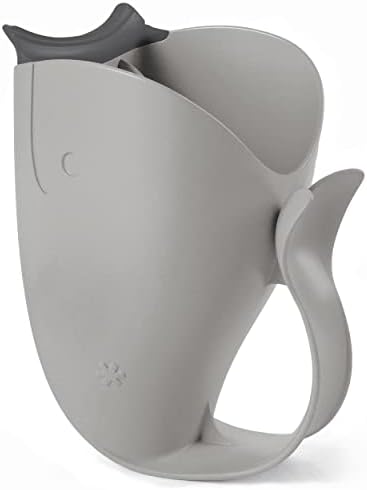 Baby Bath Rinse Cup MOBY Tear-free Waterfall Rinser Grey Age 0+