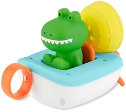 Baby Bath Toy Croc The Boat 3-Piece Set, Zoo