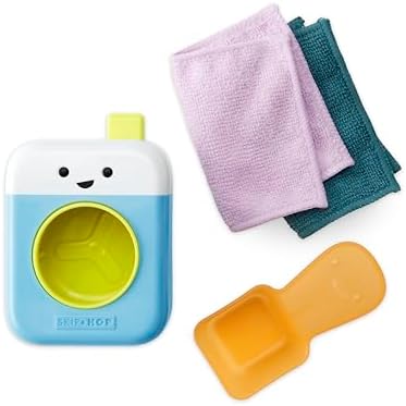 Baby Bath Toy Fresh & Clean Spin Cycle 4-Piece Laundry…