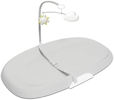 Baby Changing Pad Nursery Style Wipe-Clean Contoured with…