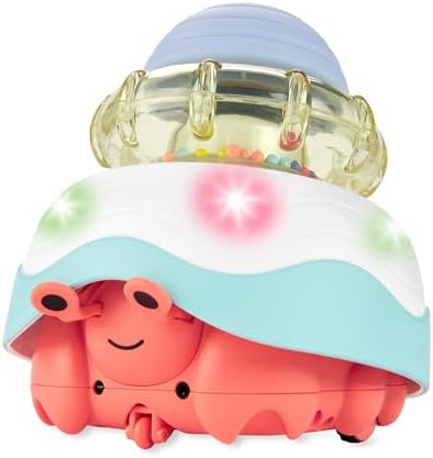 Baby Crab Crawl Toy Stack & Crawl 4-in-1 Sensory Development…