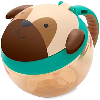 Baby Snack Container, Mealtime Snack Cup, Pug