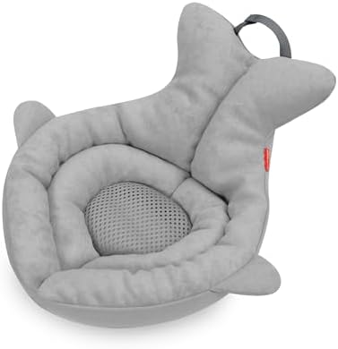 Soft Sink Baby Bath Tub, Moby, Grey