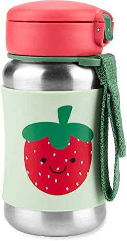 Toddler Sippy Cup with Straw, Sparks Stainless Steel Straw…