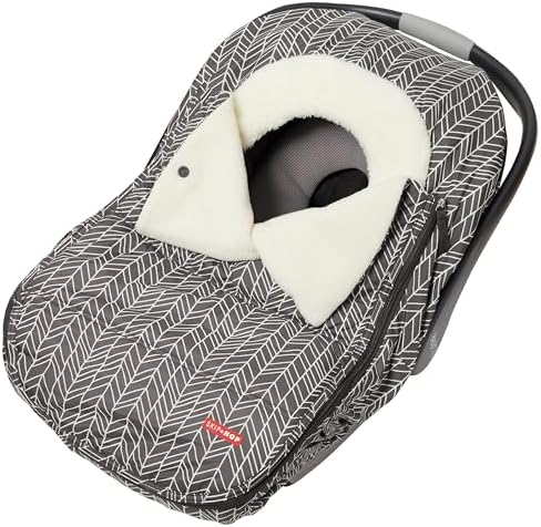 Winter Car Seat Cover, Stroll & Go, Grey Feather