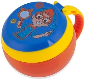 x Blippi Baby Snack Container Mealtime Snack Cup, BPA-Free &…