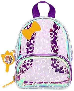 x Blippi Meekah Mini Toddler Backpack with Clear Transparent…