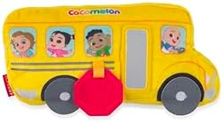 x CoComelon Musical School Bus Soft Activity Toy for Sensory…